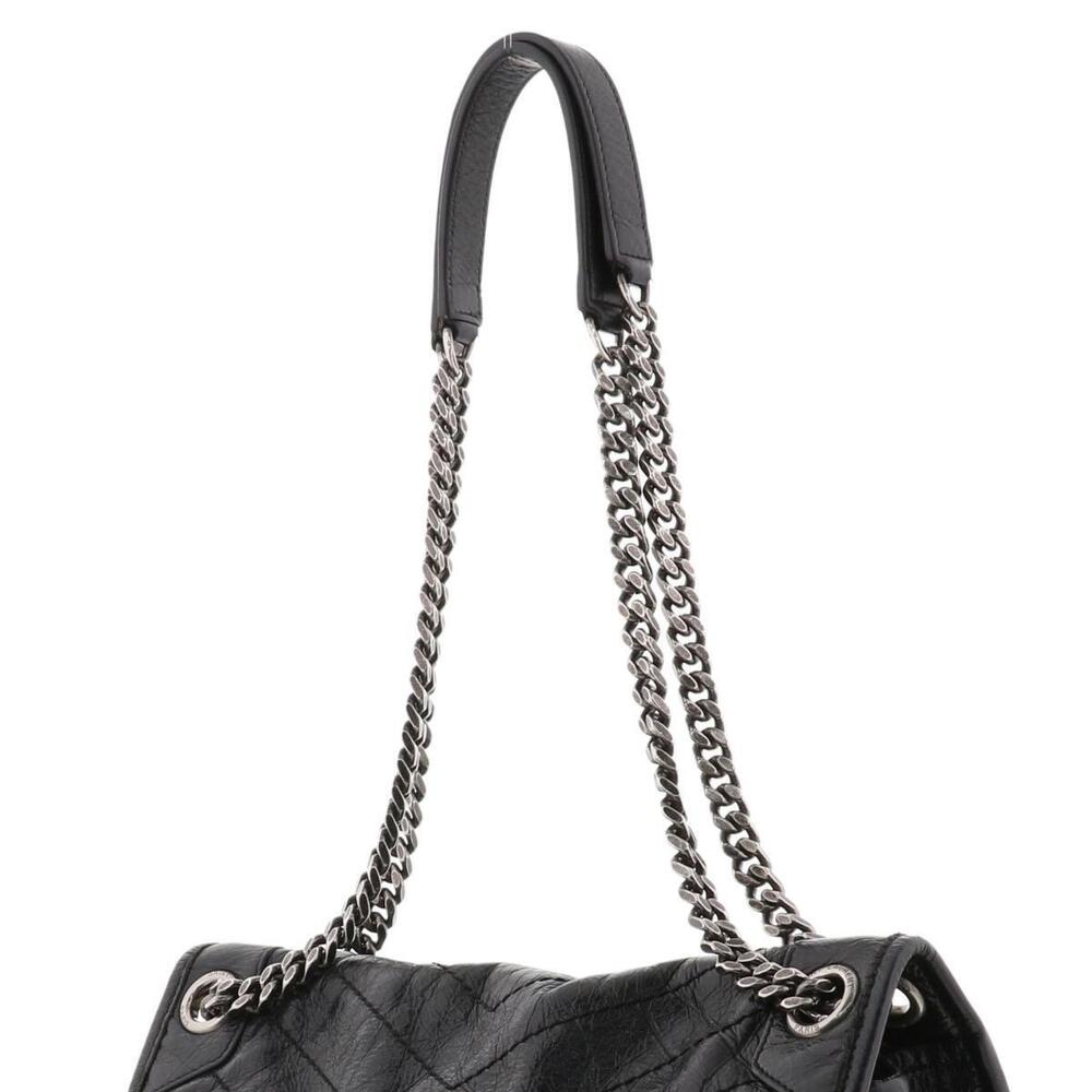 Saint Laurent Yves BABY NIKI Shoulder Bag Black - Picture 3 of 6
